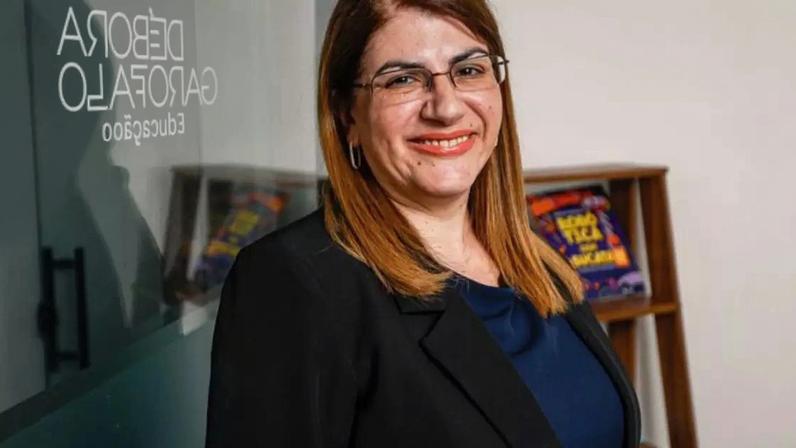 Débora Garofalo hoje trabalha com formação de professores.