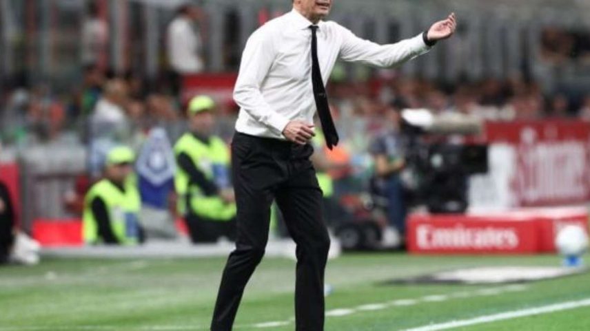 Allegri deixa o comando após não conseguir atingir o principal objetivo esportivo do Milan
