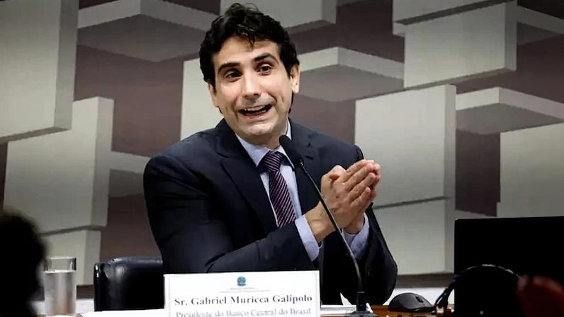 O presidente do Banco Central, Gabriel Galípolo