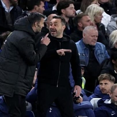 De Zerbi reafirma compromisso com Spurs ao fim da luta pelo rebaixamento