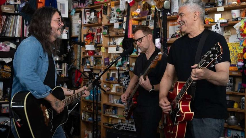 Foo Fighters no Tiny Desk