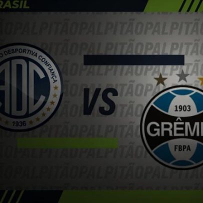 Confiança x Grêmio: escalações prováveis, arbitragem e onde assistir