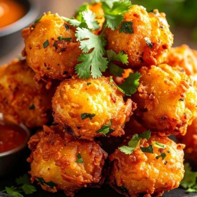 Bolinho de batata-doce proteico tem receita prática na airfryer