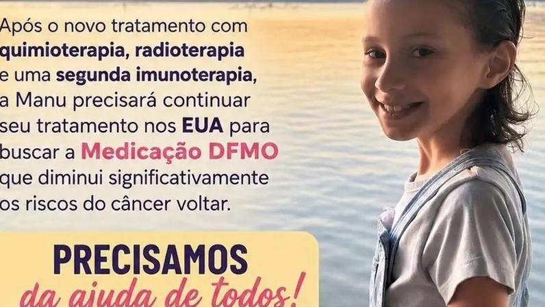 Manuella: a força de uma criança na batalha contra o câncer