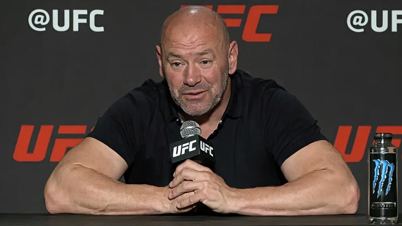 Dana White durante coletiva do UFC (Reprodução/Youtube Oficial UFC)