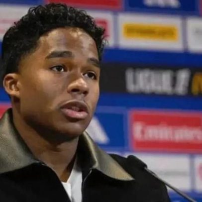 Endrick afirma que o futebol não é um lugar bonito