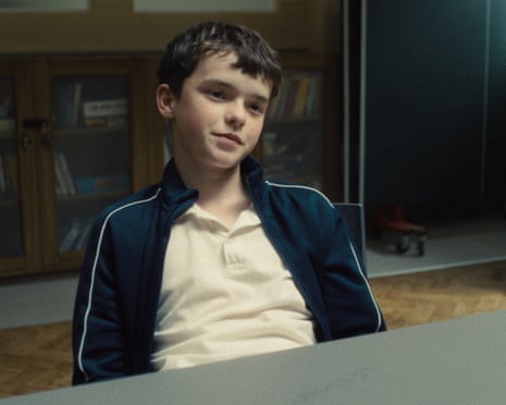 Owen Cooper in a scene of Netflix's smash hit drama Adolescence.
