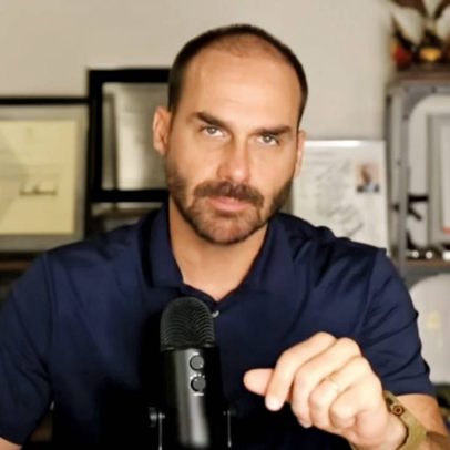 Eduardo Bolsonaro reage contra Romeu Zema em disputa interna