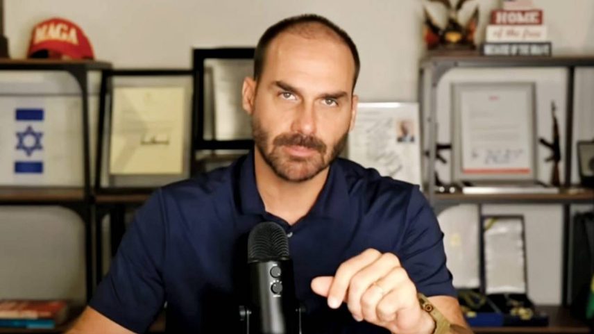 O ex-deputado Eduardo Bolsonaro // (//Reprodução)