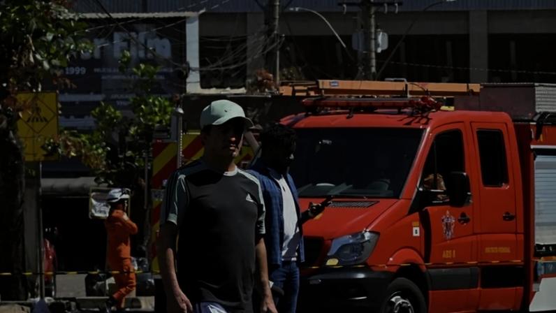 11.05.2026 Carlos Vieira CB/DA Press. INCÊNDIO NA FEIRA DOS IMPORTADOS DO SIA - (crédito: Carlos Vieira CB/DA Press.)