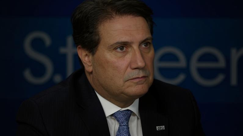 Elie Chidiac, presidente da CEB, é o entrevistado do CB.Poder de hoje. Na bancada: Mariana Niederauer e Mila Ferreira - (crédito: Carlos Vieira CB/DA Press.)