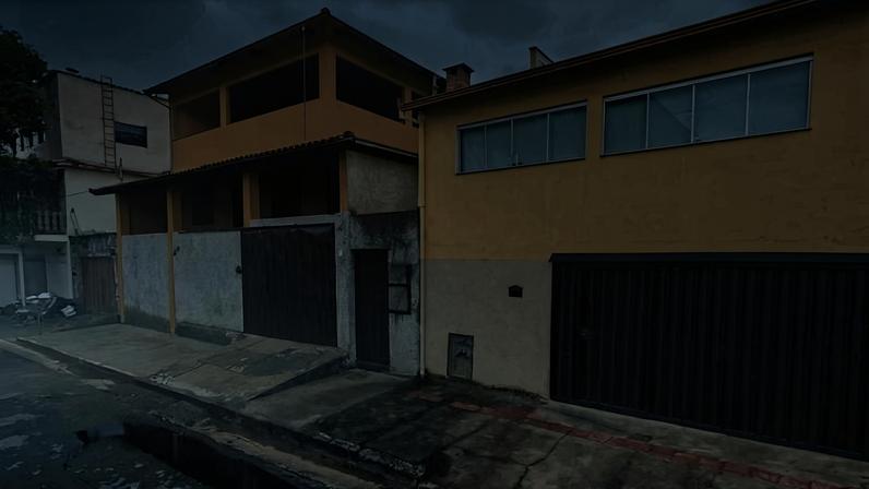 Casa onde o homem de 63 anos foi esfaqueado pela companheira no Bairro Flávio Marques Lisboa, no Barreiro - (crédito: Reprodução/Google StreetView)