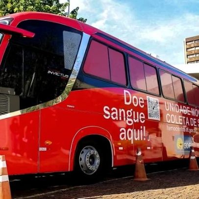 Hemocentro realiza coleta de sangue na Esplanada dos Ministérios