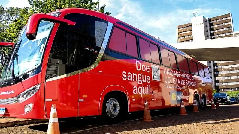 03/06/2024. Cidades. Junho Vermelho: Hemocentro de Brasília lança campanha para conscientização sobre doação de sangue. - (crédito: Kayo Magalhaes/CB)