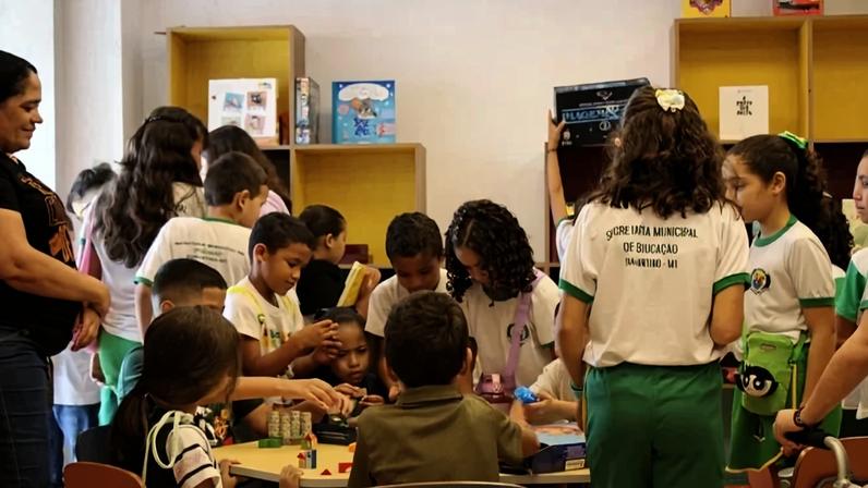 Espaço foi pensado para aproximar leitura, arte, educação, memória e comunidade - (crédito: Samuel Janke)