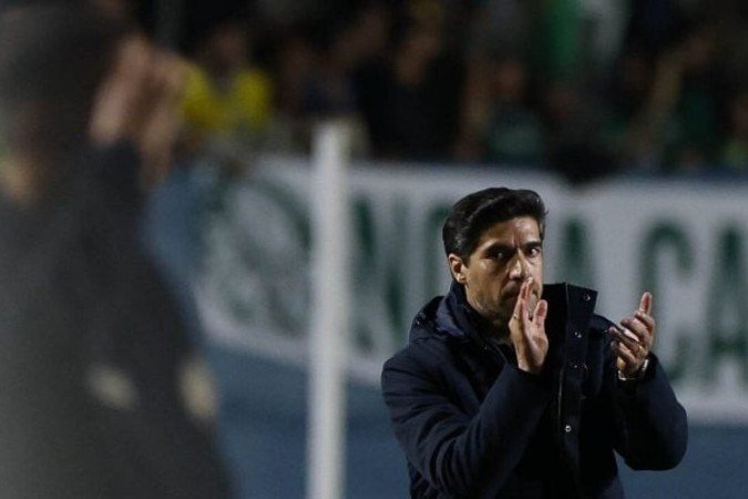 Abel Ferreira analisa classificação do Palmeiras - (crédito: Foto: Cesar Greco/Palmeiras)