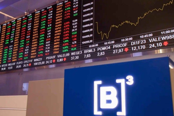 Ibovespa registrou queda de 1,19% nesta segunda-feira (11/5), chegando aos 181.908 pontos - (crédito: Bolsa de São Paulo - B3/Divulgação )