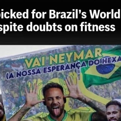 Neymar mobiliza imprensa internacional com convocação para a Seleção
