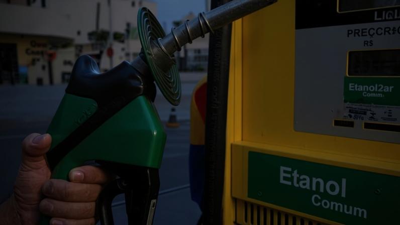 Na média dos postos pesquisados no País, o etanol tinha paridade de 65,77% ante a gasolina. - (crédito: Divulgação)