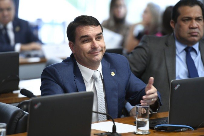 O senador ressaltou no áudio algumas dificuldades financeiras para produzir o filme do pai - (crédito: Edilson Rodrigues/Agência Senado)
