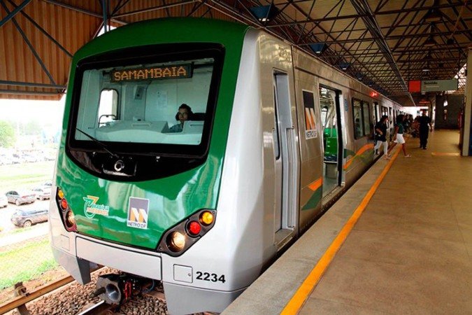 No total, são oito áreas a serem disponibilizadas para ocupação em Samambaia e Ceilândia Centro - (crédito: Metrô DF/Divulgação)