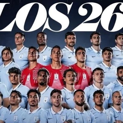 Uruguai divulga lista final de convocados para a Copa do Mundo