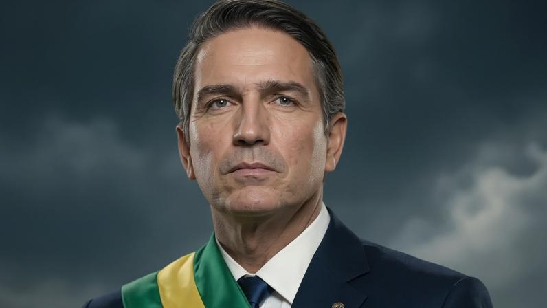 Jim Caviezel, que agora interpreta Jair Bolsonaro em *Dark Horse*, fez Cristo em *A Paixão de Cristo*, filme dirigido por Mel Gibson lançado em 2004 - (crédito: Getty Images)