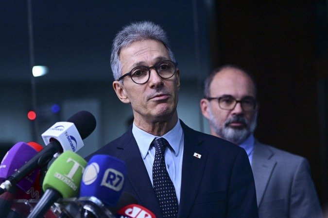 Romeu Zema, candidato do Novo à Presidência - (crédito: Andressa Anholete/Agência Senado)