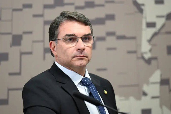 O pré-candidato também observou que busca o apoio da federação União Progressista (PP e União Brasil), que representa "dezenas de parlamentares" - (crédito: Andressa Anholete/Agência Senado)