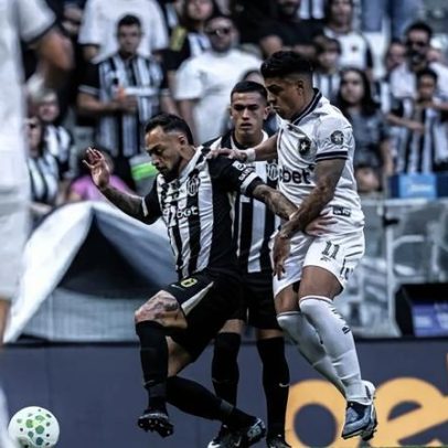 Botafogo empata com Atlético-MG no fim do jogo pelo Brasileirão