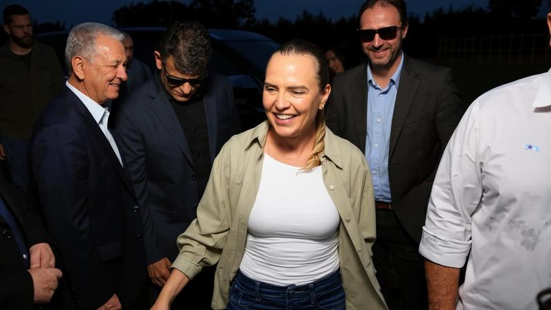 Celina Leão compareceu ao evento da Polícia Civil na manhã desta sexta-feira (15/5) - (crédito: Renato Alves / Agência Brasília/Divulgação)