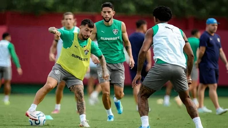 Acosta vai pro jogo decisivo da Libertadores - (crédito: Foto: Marcelo Gonçalves/Fluminense FC)