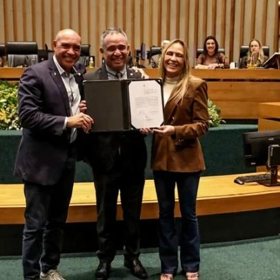 Celina Leão participa da posse do defensor público-geral na CLDF