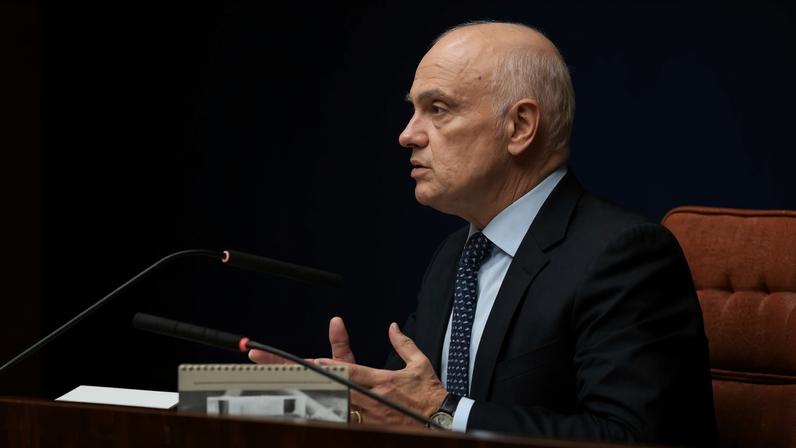 Após a constatação de que a ré havia fugido para a Itália, Moraes ordenou a formalização do pedido de extradição - (crédito: Antonio Augusto / STF)