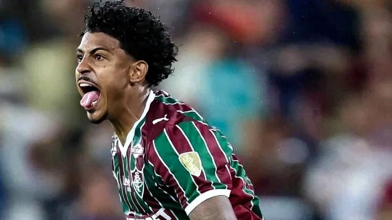 O talismã John Kennedy decidiu novamente para o Fluminense - (crédito: Marcelo Gonçalves/Fluminense FC)