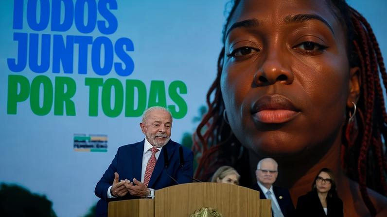Petista também assinou decretos que modificam a regulamentação do Marco Civil da Internet e possibilitam a responsabilização das plataformas digitais - (crédito: Ricardo Stuckert / PR)