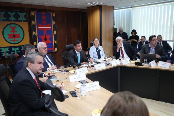 O balanço da PND foi apresentado nesta quarta-feira (20/5), pelo ministro da Educação, Leonardo Barchini - (crédito: Fábio Nakakura/MEC)
