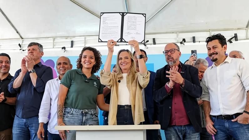 A nova adutora irá reforçar o abastecimento de água na região - (crédito: Lucio Bernardo Júnior/Agência Brasília/Divulgação)
