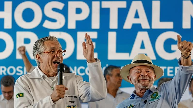 Em discurso, o presidente também criticou o ex-presidente Jair Bolsonaro (PL) - (crédito: Foto: Ricardo Stuckert / PR)