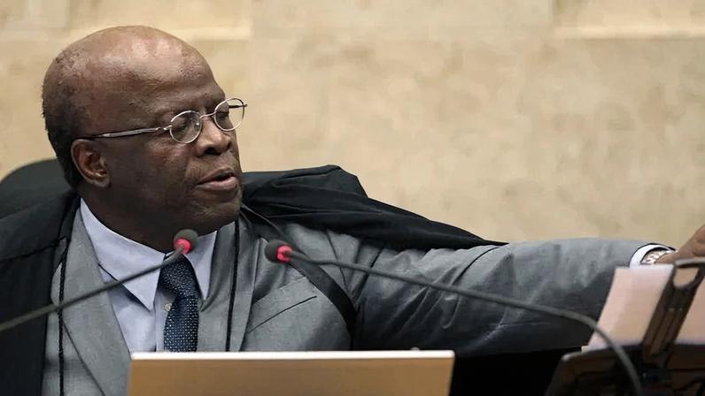 Indicado por Lula em 2003, Barbosa foi o primeiro homem negro a presidir a Suprema Corte entre 2012 e 2014 - (crédito: Carlos Humberto/STF)
