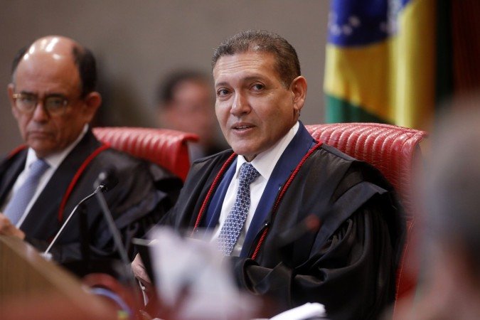 Expectativa é de que o ministro exerça um comando discreto da Corte, apesar da intensa polarização que deverá ser a marca da eleição - (crédito: Alejandro Zambrana/Secom/TSE)