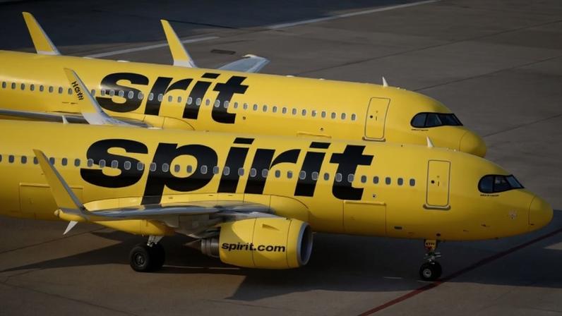 Spirit Aviation Holdings Inc. iniciou o encerramento das operações da Spirit Airlines após não conseguir obter financiamento do governo Trump - (crédito: JOE RAEDLE / GETTY IMAGES NORTH AMERICA / GETTY IMAGES VIA AFP)