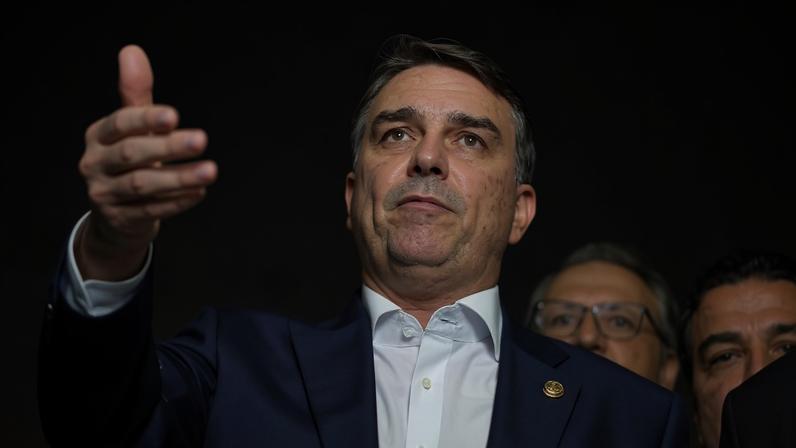 Flávio: "Eu fui, sim, ao encontro dele, para botar um ponto-final nessa história" - (crédito: AFP)