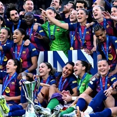 Barcelona vence Lyon e conquista a Champions feminina