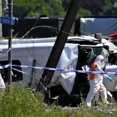 Colisão entre ônibus escolar e trem na Bélgica deixa várias vítimas