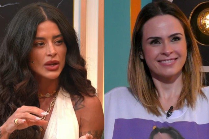 Aline Campos toma atitude após Ana Paula retirar pedido de desculpas - (crédito: Reprodução/Multishow)
