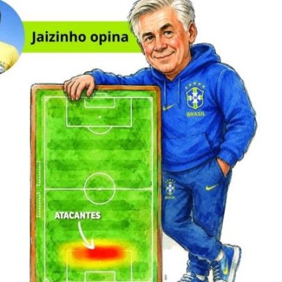 Brasil segura as pontas na zona ofensiva