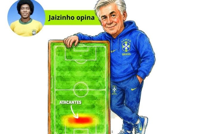 Carlo Ancelotti convoca a Seleção Brasileira nesta segunda-feira (18/5), às 17h, no Museu do Amanhã, no Rio de Janeiro - (crédito: Valdo Virgo/CB/D.A. Press)