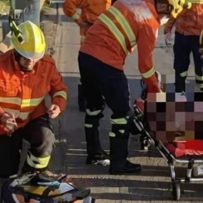 Ciclista é hospitalizado após atropelamento na EPIA