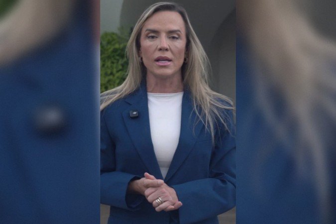 A governadora gravou um vídeo de resposta ao ex-governador Ibaneis Rocha - (crédito: Material cedido ao Correio)